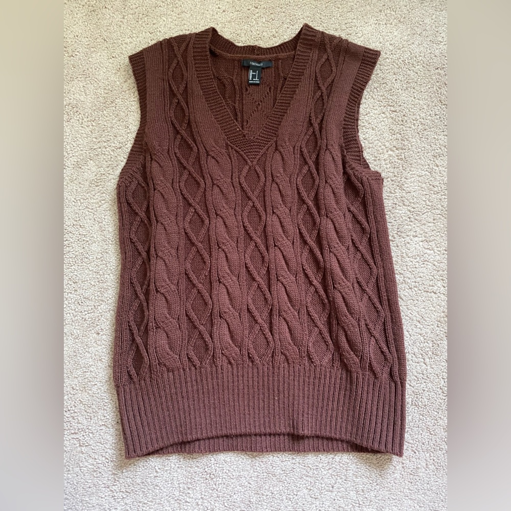 Forever 21 Knit Sweater Vest